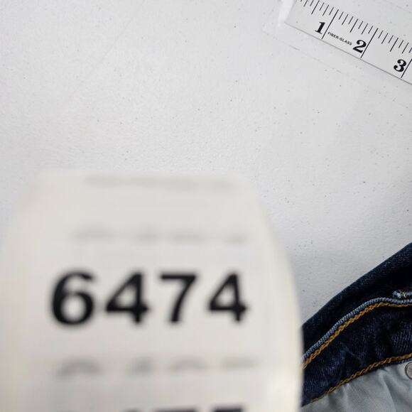 Levi's 501 shorts womens denim size 30 blue 6474 - Picture 11 of 11